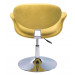Cadeira Decorativa Tulipa Pierre Paulin - Disco Amarela Atrás