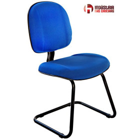 Cadeira Escritório Base Fixa J.Serrano AT51 - Azul