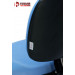 Cadeira Escritório Base Fixa Corano AT51 - Azul Claro Detalhe