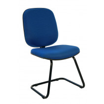 Cadeira Diretor Base Fixa J.Serrano MC81 - Azul