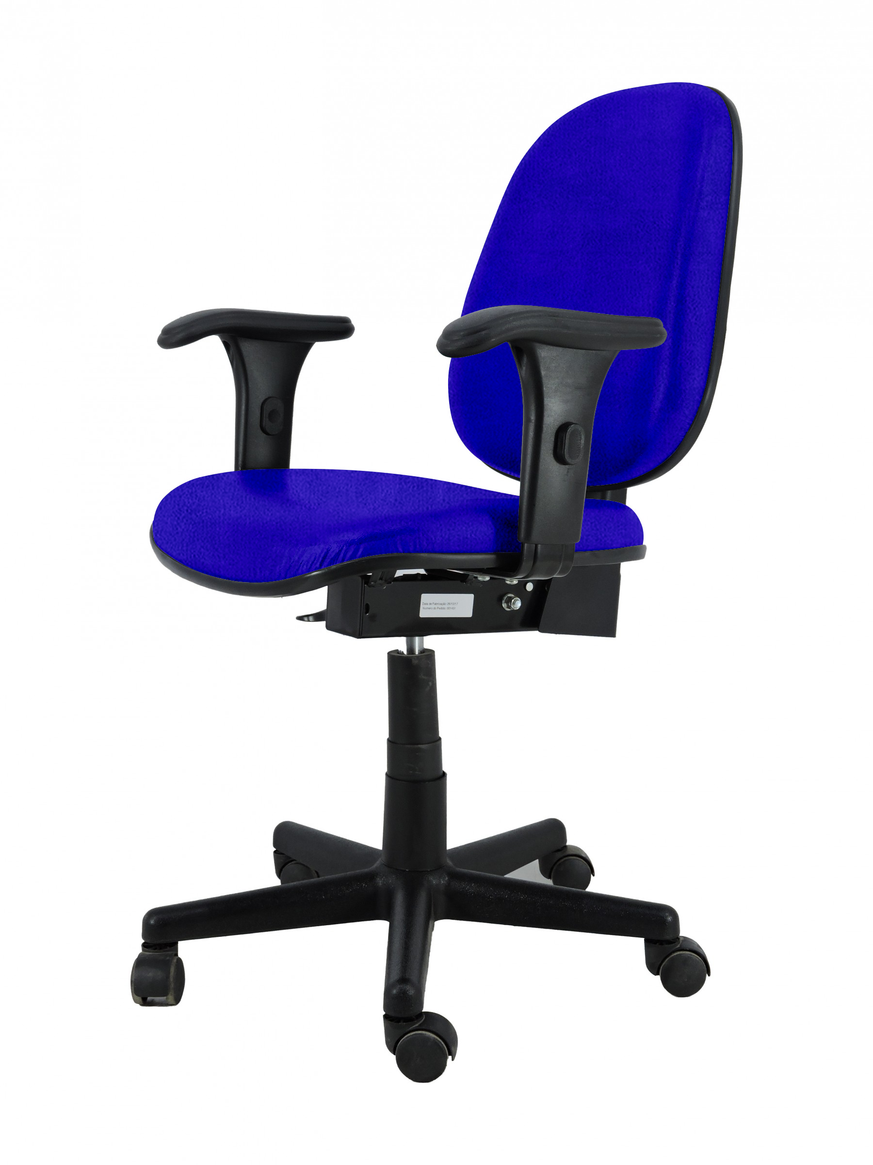 Cadeira Diretor Giratória Comfort System - Poliéster Azul