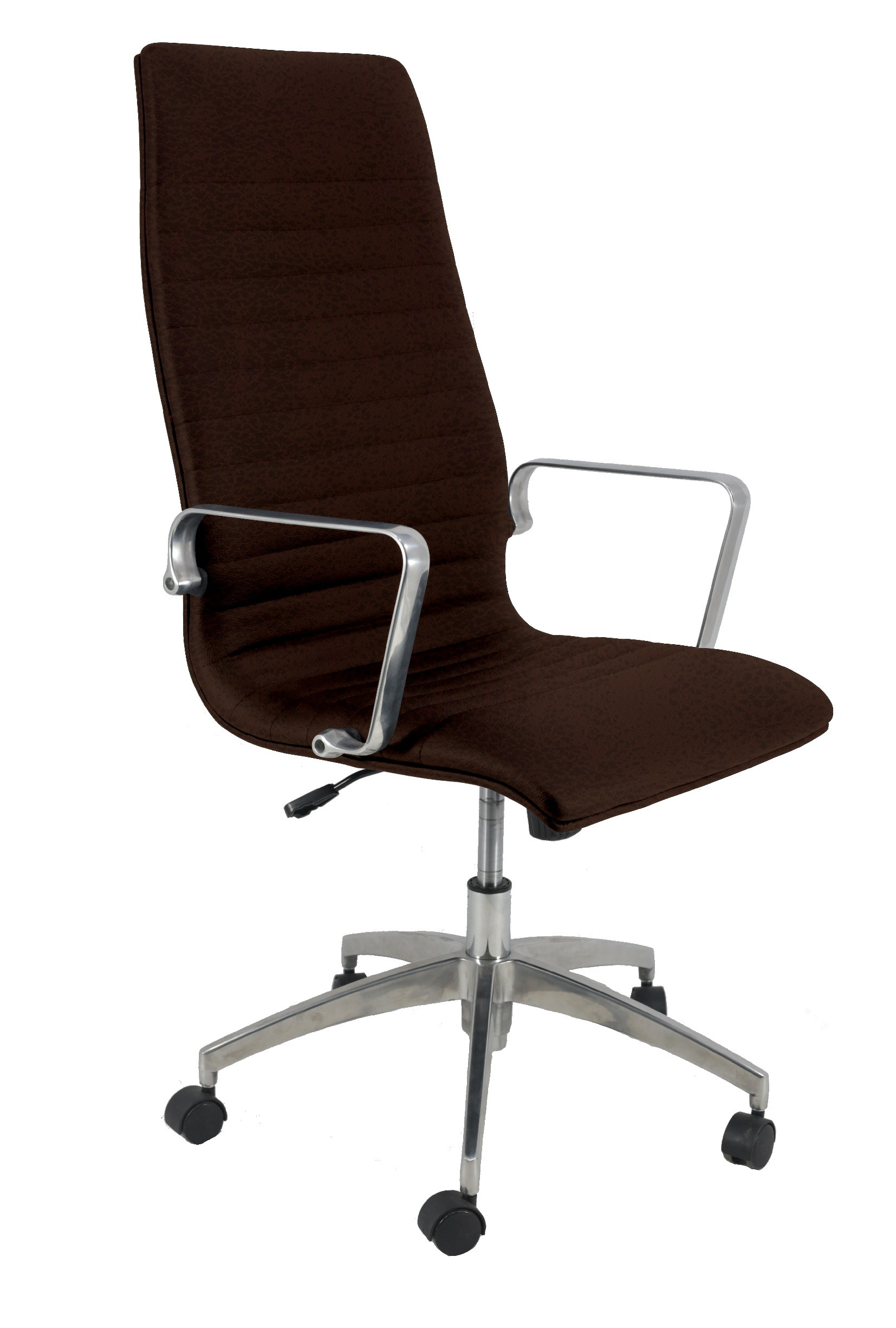 Cadeira Presidente Inspired Eames - Suede Marrom