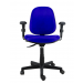 Cadeira Diretor Giratória Comfort System - Poliéster Azul Frente