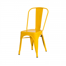Cadeira OZ17 Base 4 Pés - Amarela