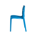 Cadeira Gruvyer 4 pés - Azul lado