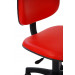 Cadeira Executiva Para Escritório Base Giratória e Regulagem de Altura Corano CP20 - Vermelha Frente 