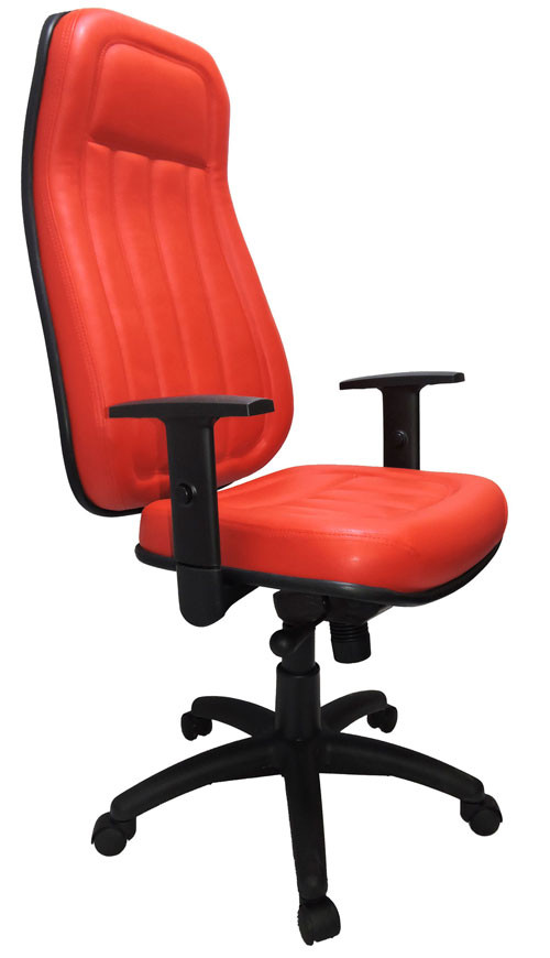 Cadeira Presidente Plus Kauai Para Obesos Vermelha