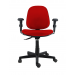 Cadeira Diretor Giratória Comfort System - Poliéster Vermelho Frente