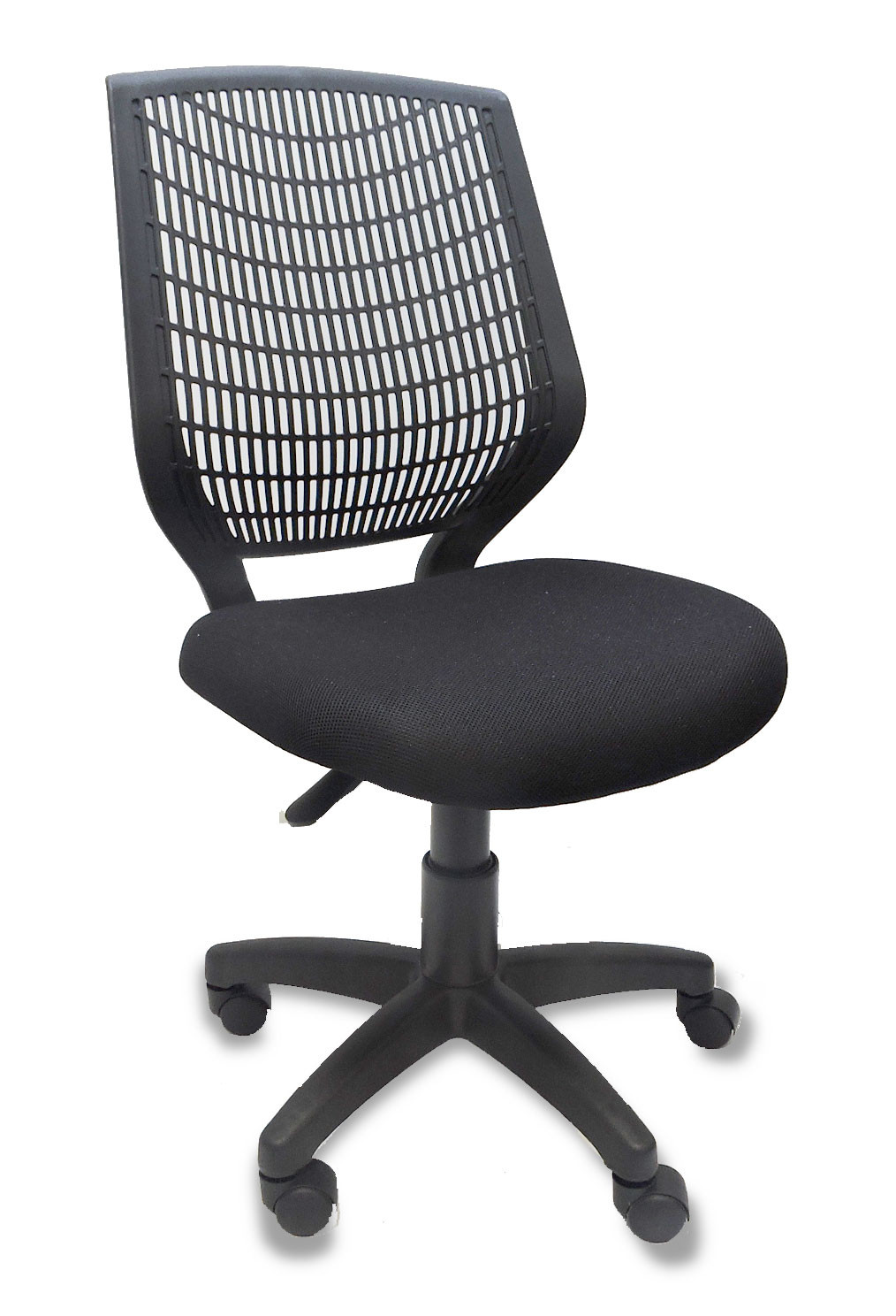Cadeira Executiva Para Escritório Base Giratória Sem Braço DL190 - Preta