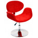 Cadeira Decorativa Tulipa Pierre Paulin - Disco Vermelha
