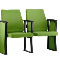 Cadeiras para Auditório Venicce Base Fixa - Verde