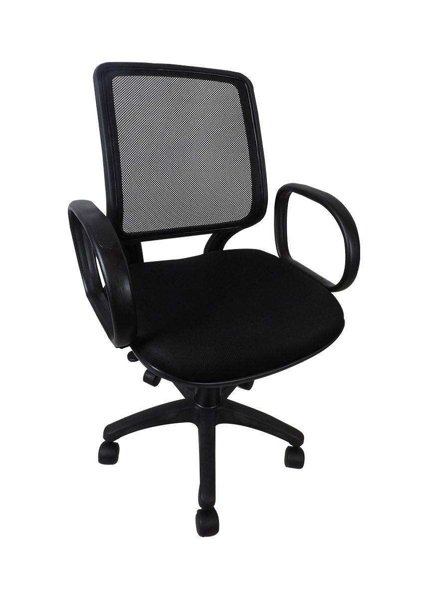 Cadeira Diretor Tela Mesh Corporate Basic - Preta
