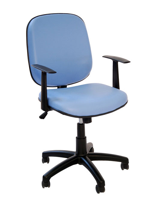 Cadeira Executiva Para Diretor Base Giratória e Regulagem de Altura Corano MC80 - Azul