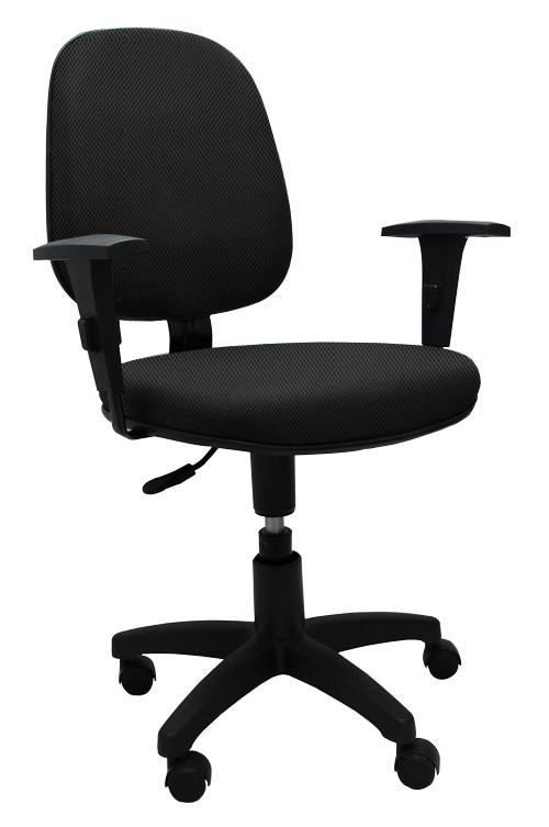 Cadeira Diretor Giratória com Braços Reguláveis MaxConfort - Space preto