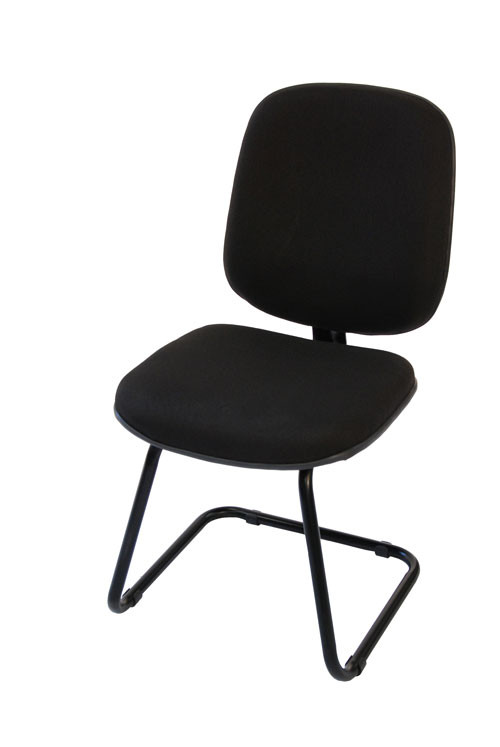 Cadeira Executiva Para Diretor Base Fixa Preta MC81 - Preta