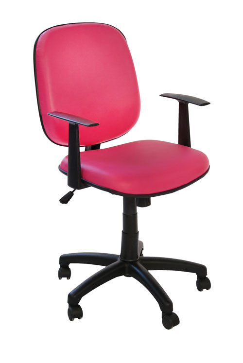 Cadeira Executiva Para Diretor Base Giratória e Regulagem de Altura Corano MC80 - Rosa