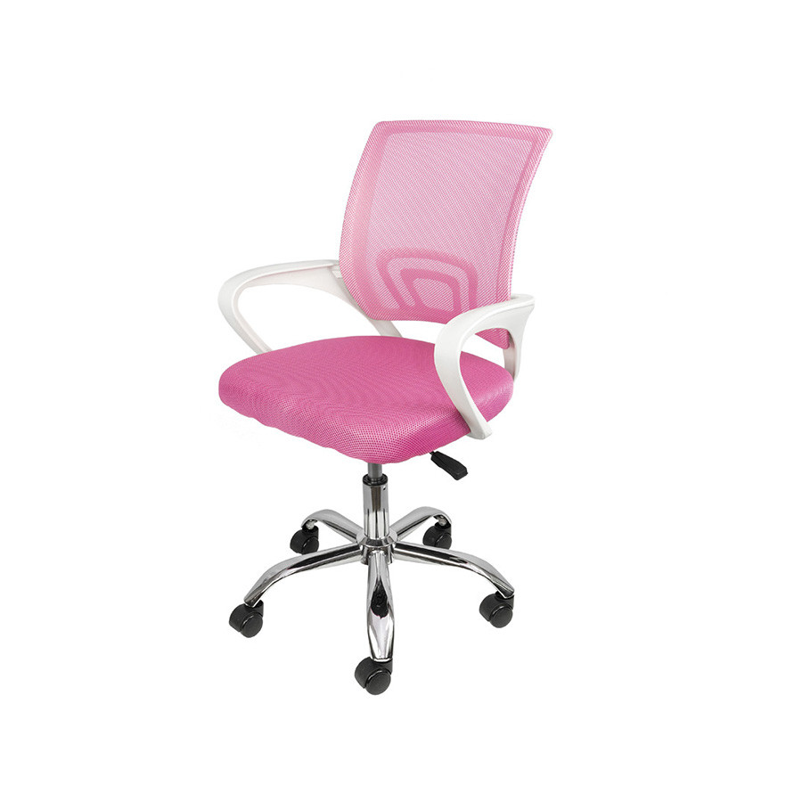 CadeiraTok Baixa perfil rosa