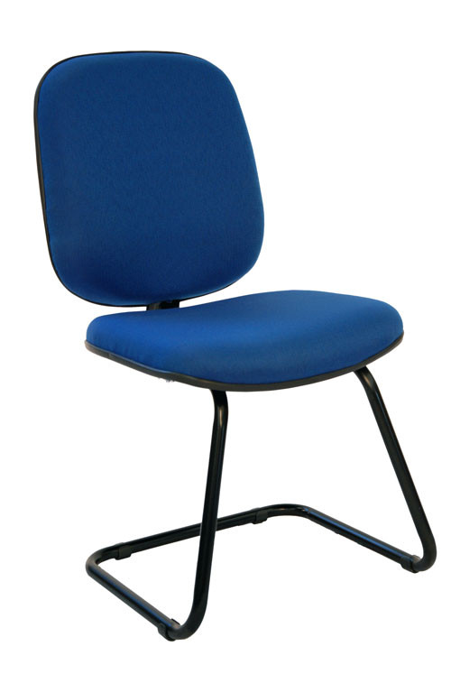 Cadeira Diretor Base Fixa J.Serrano MC81 - Azul