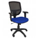 Cadeira Diretor Ergonômica Tela Mesh CM10 - Azul Lateral