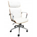  Cadeira Presidente Eames Office Elite Chair - Vinil Branco