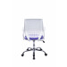 Cadeira Executiva Para Escritório Base Giratória e Regulagem de Altura DL180 - Lilás Atrás