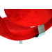 Cadeira Decorativa Tulipa Pierre Paulin - Disco Vermelha Detalhe