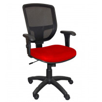 Cadeira Diretor Ergonômica tela mesh CM10 - Vermelha