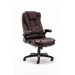 Cadeira de Massagem Presidente Shiatsu Relax Chair Base Giratória - Marrom