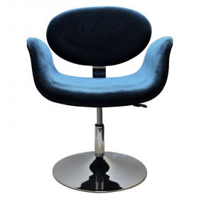 Cadeira Decorativa Tulipa Pierre Paulin - Disco Azul Tiffany