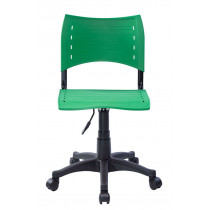 Cadeira Escritório Em Polipropileno Base Giratória e Regulagem de Altura CF230 - Verde