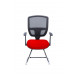 Cadeira Diretor Base Fixa CM10 - Vermelha Frente