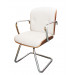 Cadeira Diretor Fixa Eames Office Elite Chair - Vinil Branco
