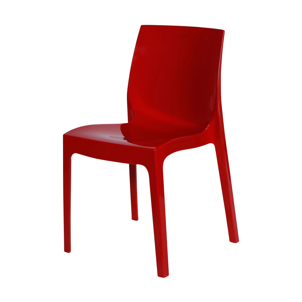 Cadeira Polipropileno IT89 Base 4 Pés - Vermelha