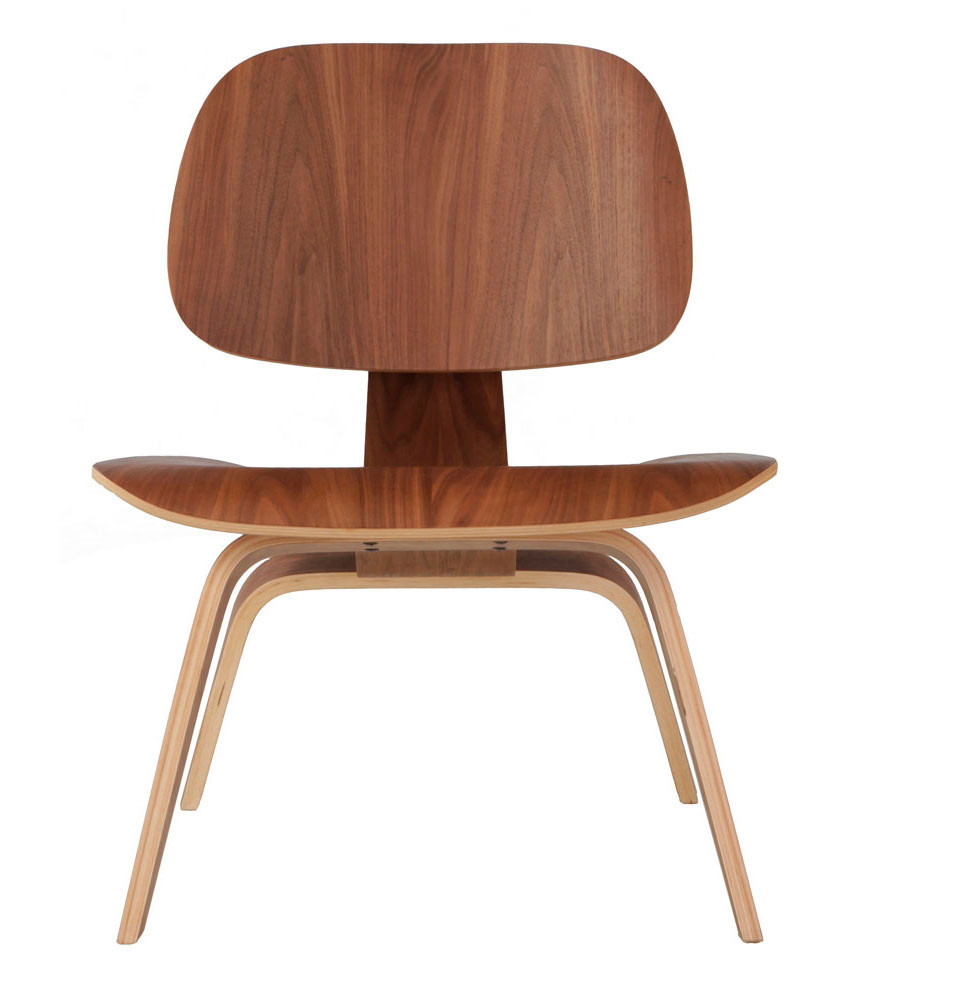 Cadeira Eames Lounge Chair Wood LCW Imbuia
