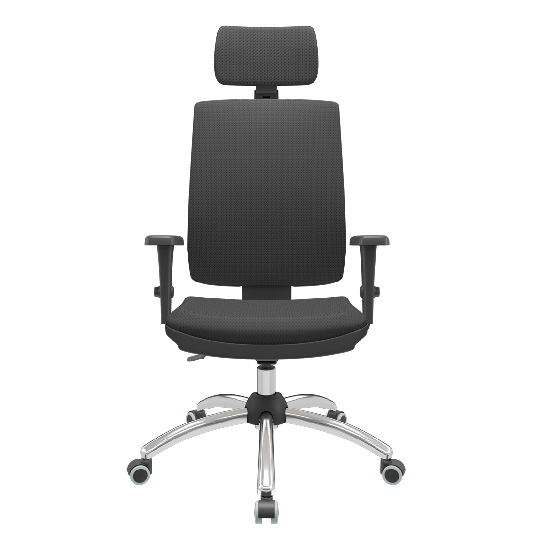 Cadeira Presidente Ergonômica Estofada - Brizza Back System Soft