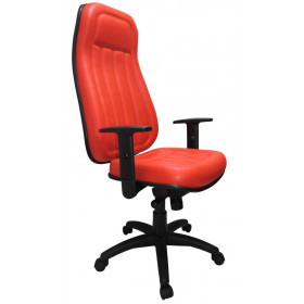 Cadeira Presidente Plus Size Kauai Vermelha