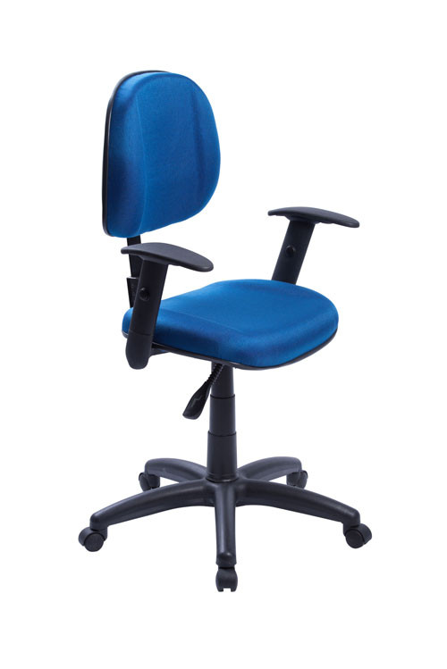 Cadeira Ergonômica Gerente Back System NR17 Base Giratória e Regulagem de Altura J.Serrano AT50 - Azul